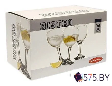 Набор бокалов для воды и напитков Pasabahce Bistro 44411 в магазине 575.by