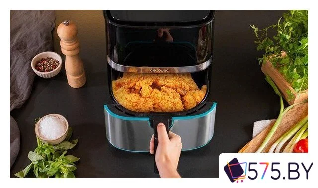 Аэрогриль (аэрофритюрница) Cecotec Cecofry Full Inox Pro 5500 в магазине 575.by