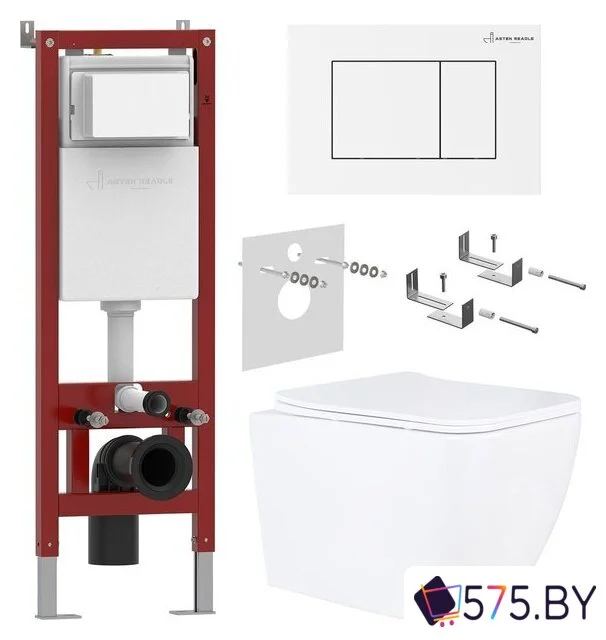 Унитаз подвесной Asten Readle Zentralmodul AR0601-135W в магазине 575.by