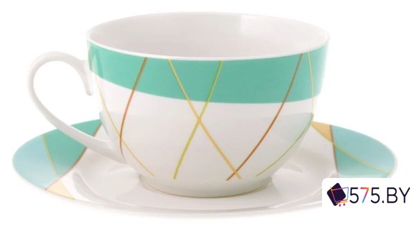 Чашка с блюдцем Bradex Parallels TK 0493 в магазине 575.by