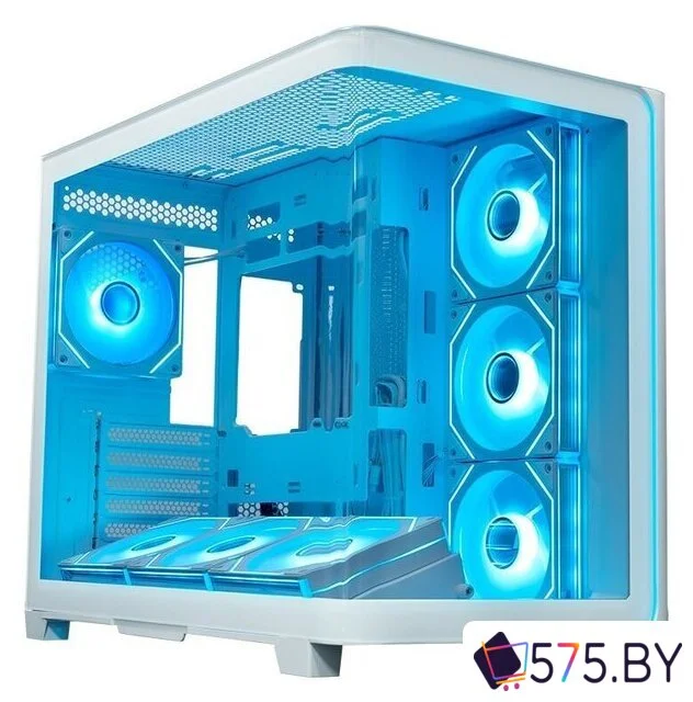 Корпус XASTRA QR600 7ARGB C10-UC (белый) в магазине 575.by