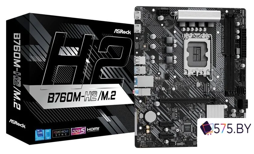 Материнская плата ASRock B760M-H2/M.2 в магазине 575.by