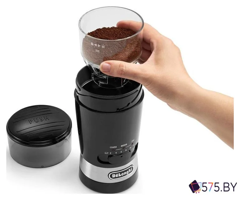 Электрическая кофемолка DeLonghi KG 210 в магазине 575.by