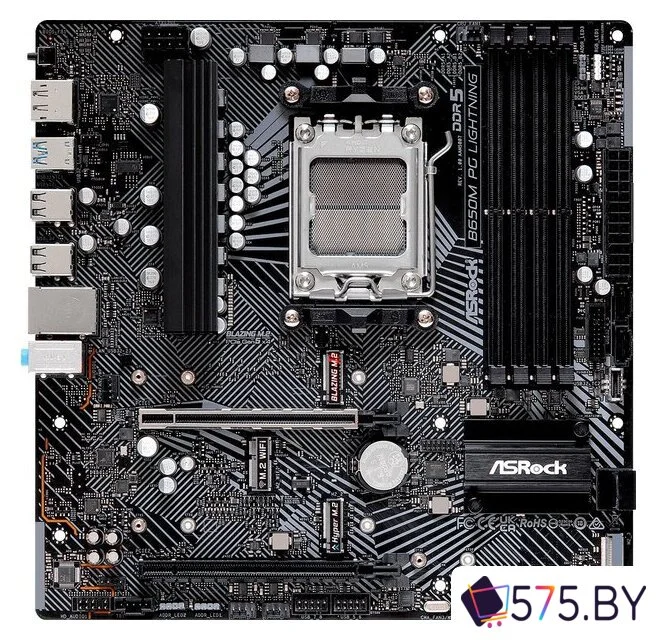 Материнская плата ASRock B650M PG Lightning в магазине 575.by