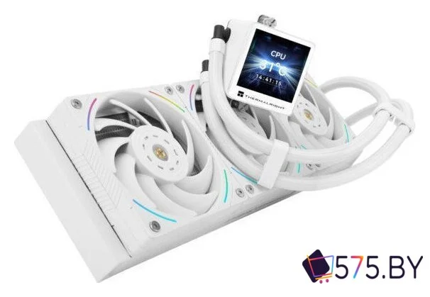 Система жидкостного охлаждения для процессора Thermalright Frozen Vision 360 ARGB V2 (белый) в магазине 575.by