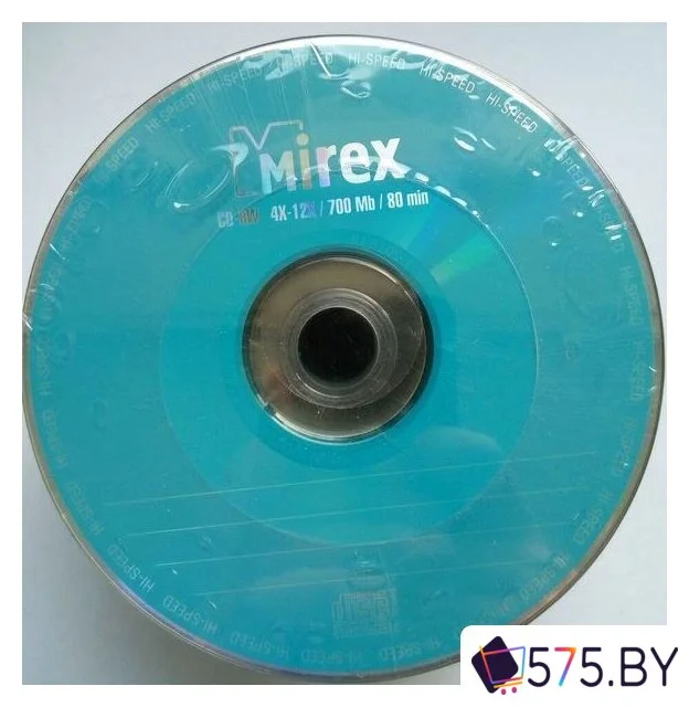CD-RW диск Mirex 700Mb 12x UL121002A8T (50 шт.) в магазине 575.by
