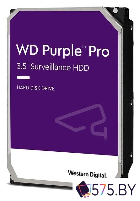 Жесткий диск WD Purple Pro 18TB WD181PURP в магазине 575.by
