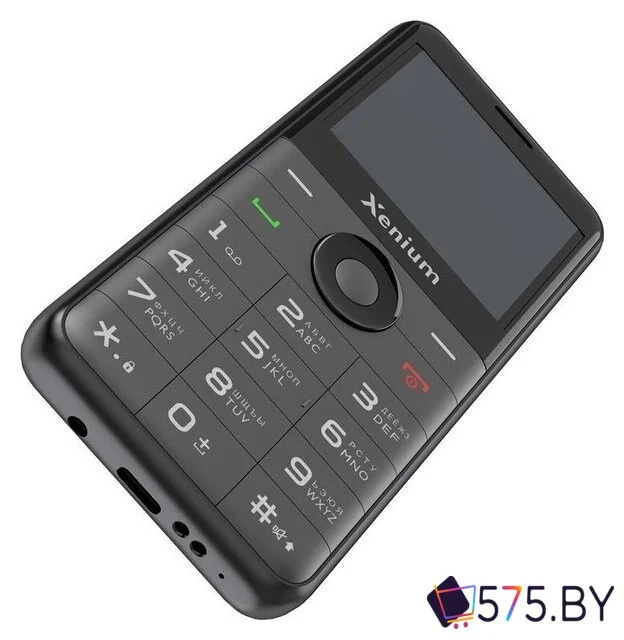 Кнопочный телефон Xenium X700 (черный)