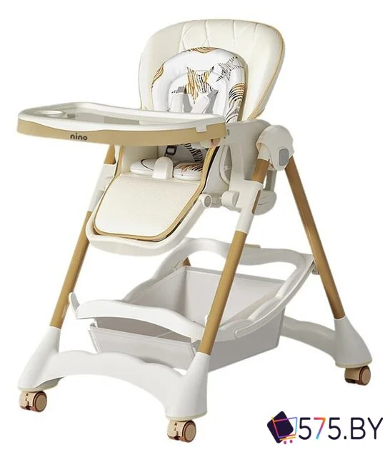 Высокий стульчик Nino Honey (бежевый) в магазине 575.by