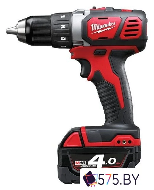 Дрель-шуруповерт Milwaukee M18 BDD-402C 4933443565 (с 2-мя АКБ, кейс) в магазине 575.by