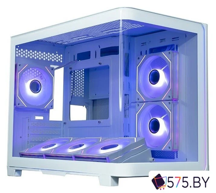 Корпус XASTRA QR600M 6ARGB C10-UC (белый) в магазине 575.by