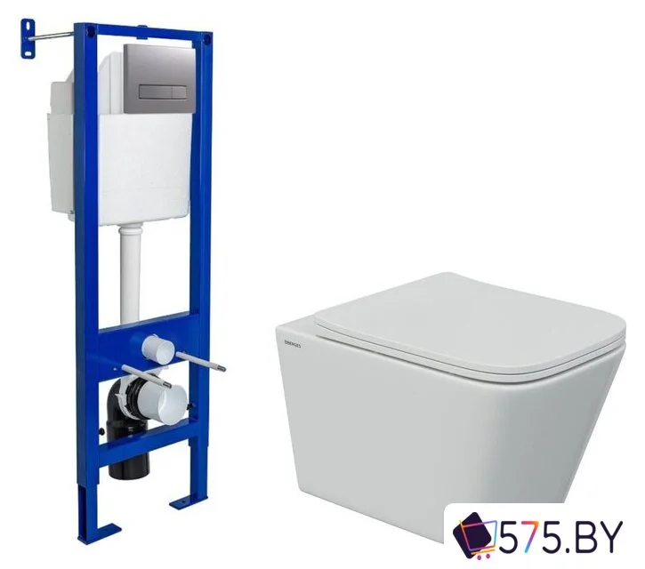Унитаз подвесной Berges Wasserhaus Floe S Atom Line 043347 в магазине 575.by