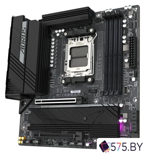 Материнская плата Gigabyte B650M Aorus Elite (rev. 1.3) в магазине 575.by
