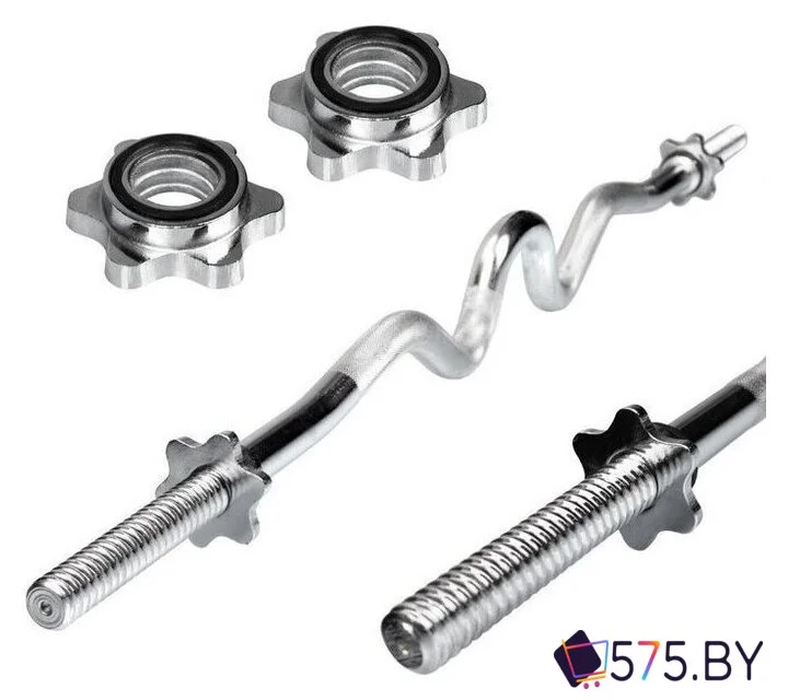 Гриф для штанги AMETIST EZ-образный L1200-D30 2046890958463 в магазине 575.by