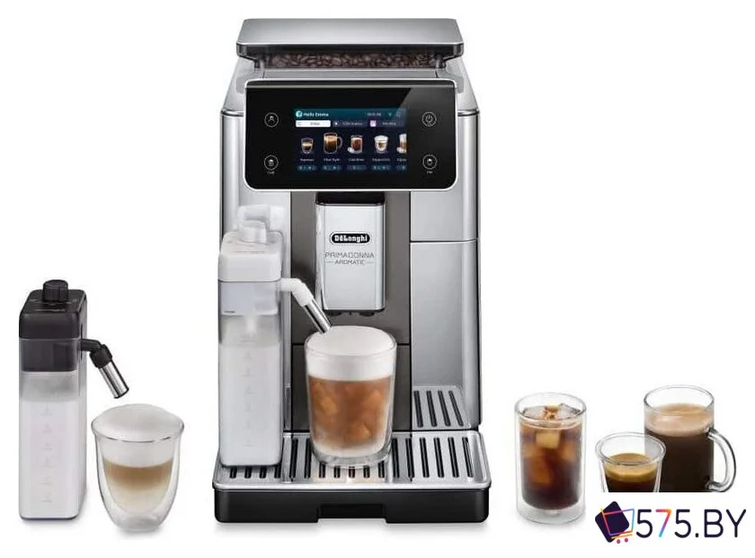Кофемашина DeLonghi PrimaDonna Aromatic ECAM630.75.TSM в магазине 575.by