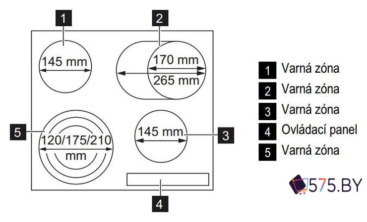 Варочная панель Electrolux EHF46547XK в магазине 575.by