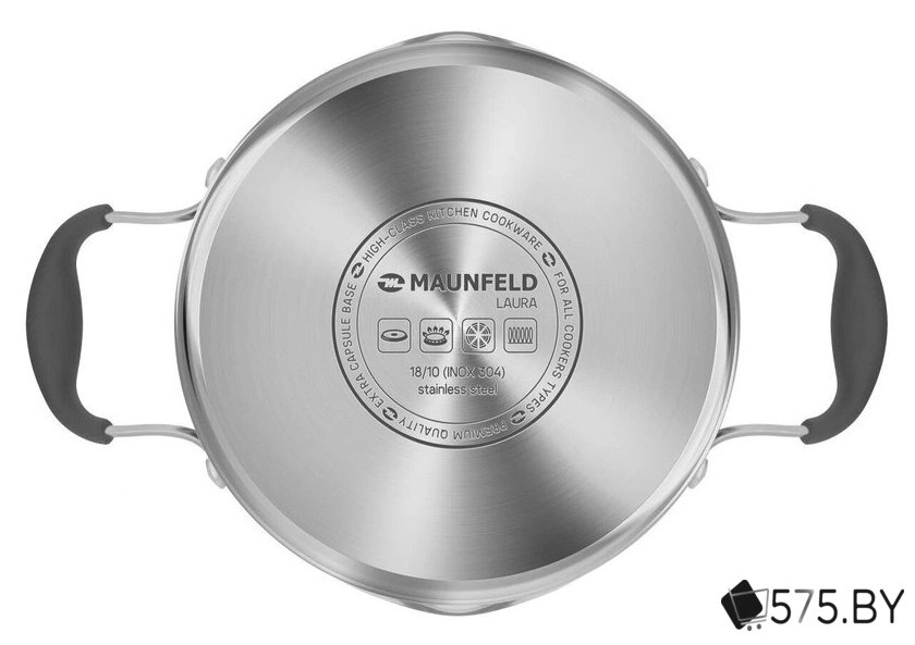 Кастрюля MAUNFELD Laura MCS40S08GR в магазине 575.by