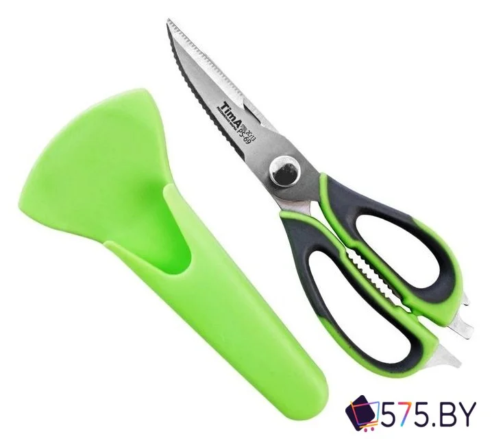 Кухонные ножницы TimA PS-69 (серый/салатовый) в магазине 575.by