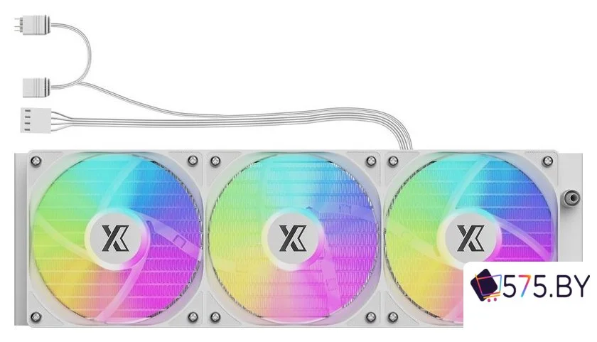 Система жидкостного охлаждения для процессора XASTRA LP360 ARGB WH в магазине 575.by