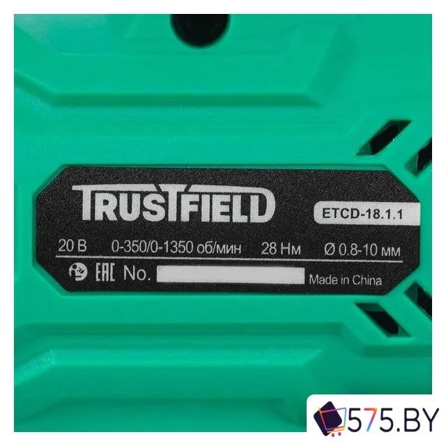 Дрель-шуруповерт Trustfield ETCD-18.2.1 (с 2-мя АКБ, кейс) в магазине 575.by