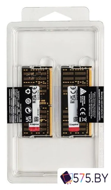 Оперативная память Kingston FURY Impact 2x8GB DDR4 SODIMM PC4-25600 KF432S20IBK2/16 в магазине 575.by