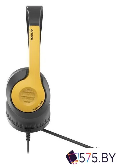 Наушники A4Tech Fstyler FH100U (черный/желтый) в магазине 575.by