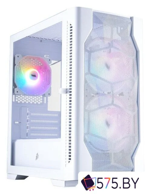 Корпус 1stPlayer D4-M FRGB (белый) в магазине 575.by