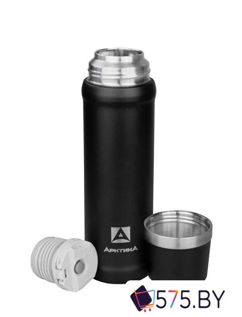 Термос Арктика 111-600-BK 600мл (черный) в магазине 575.by