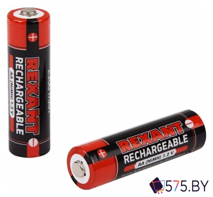Аккумулятор Rexant AA 2300mAh 2шт 30-1423 в магазине 575.by