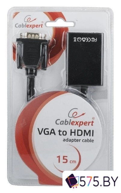 Адаптер Cablexpert A-VGA-HDMI-01 в магазине 575.by
