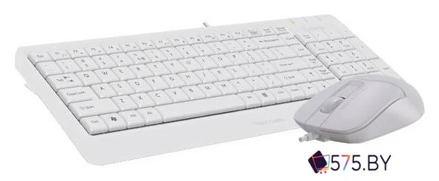 Офисный набор A4Tech Fstyler F1512 (белый) в магазине 575.by