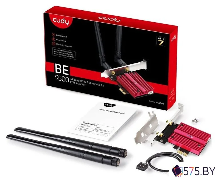 Wi-Fi/Bluetooth адаптер Cudy WE9300 в магазине 575.by