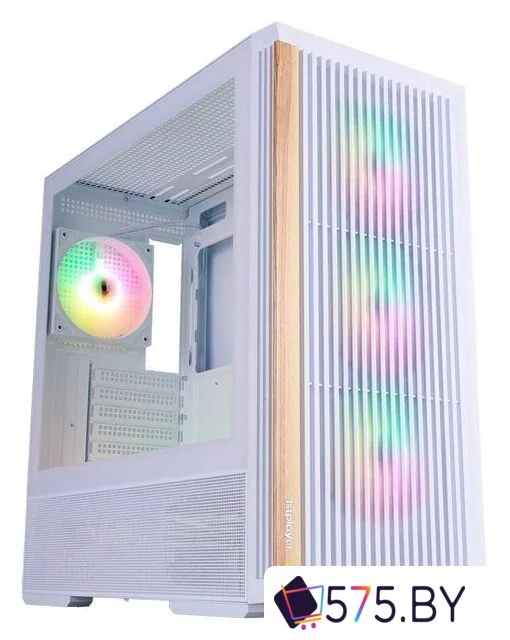 Корпус 1stPlayer WD7 ARGB WD7-WH-4FA7-W-2FA7R-W (белый) в магазине 575.by