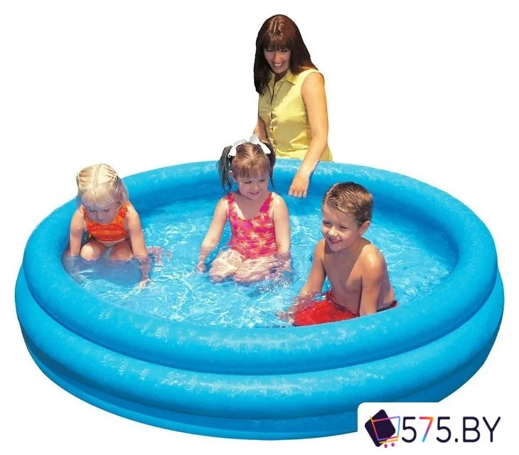 Надувной бассейн Intex Crystal Blue 168х38 (58446) в магазине 575.by