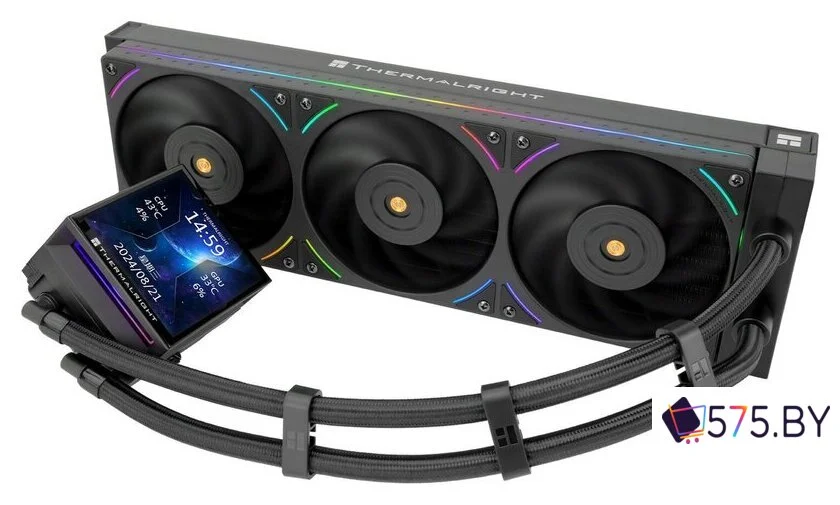 Система жидкостного охлаждения для процессора Thermalright Hyper Vision 360 UB ARGB (черный) в магазине 575.by