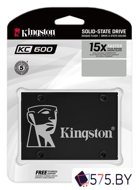 SSD Kingston KC600 512GB SKC600/512G в магазине 575.by