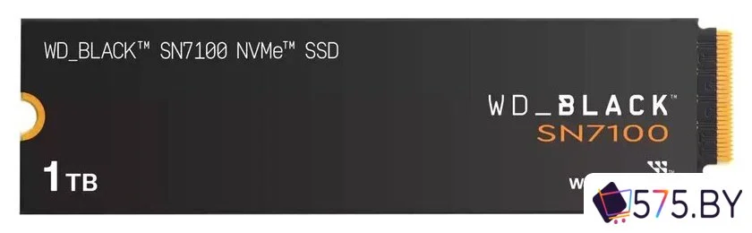 SSD WD Black SN7100 1TB WDS100T4X0E в магазине 575.by