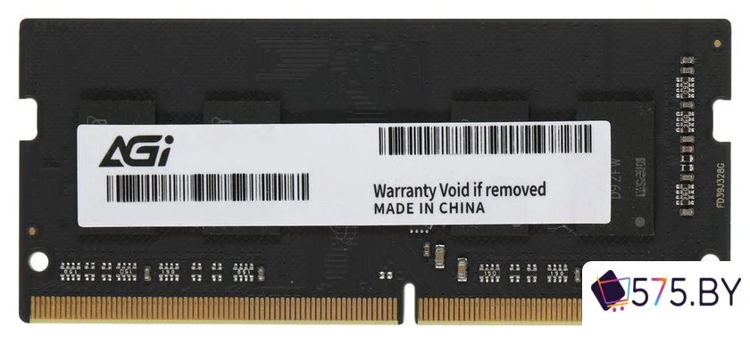 Оперативная память AGI 8ГБ DDR4 SODIMM 3200 МГц AGI320008SD138 в магазине 575.by