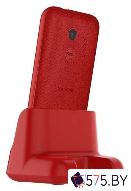Кнопочный телефон Xenium X718 (красный)