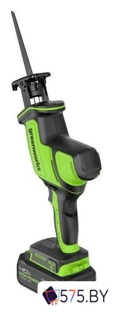 Сабельная пила Greenworks GPT-СRS-25 1200507CUB (с 1-им АКБ) в магазине 575.by