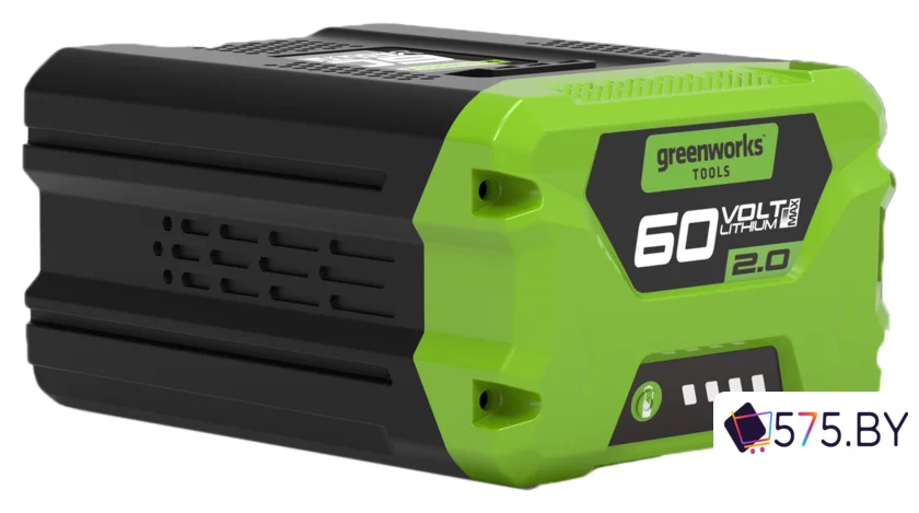 Аккумулятор для инструмента Greenworks G60B2 (60В/2 Ah) в магазине 575.by