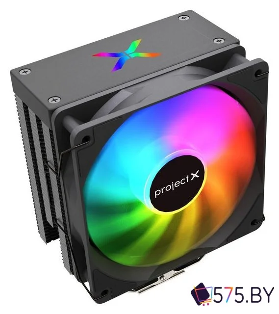 Кулер для процессора Project X A400 ARGB (черный) в магазине 575.by