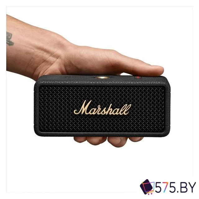 Беспроводная колонка Marshall Emberton III (черный/латунь) в магазине 575.by