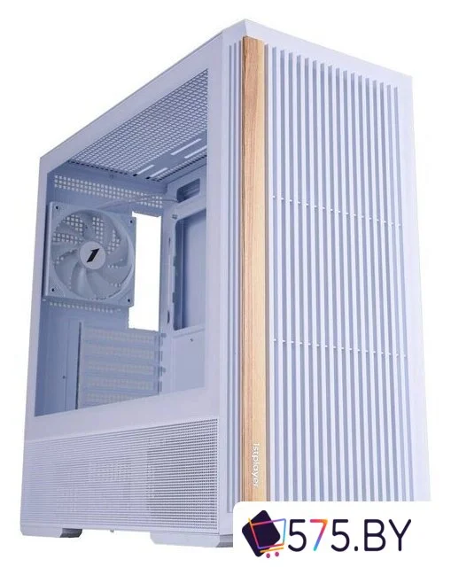 Корпус 1stPlayer WD7 ARGB WD7-WH-4FA7-W-2FA7R-W (белый) в магазине 575.by