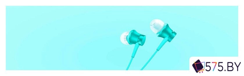 Наушники Xiaomi Mi In-Ear Headphones Basic HSEJ03JY (серебристый) в магазине 575.by