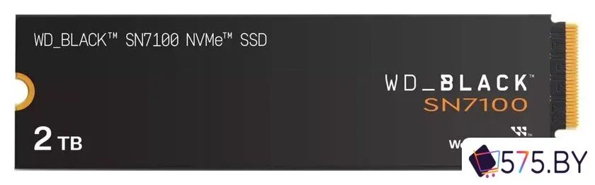 SSD WD Black SN7100 2TB WDS200T4X0E в магазине 575.by