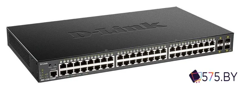 Управляемый коммутатор 2-го уровня D-Link DGS-1250-52XMP/A1A в магазине 575.by