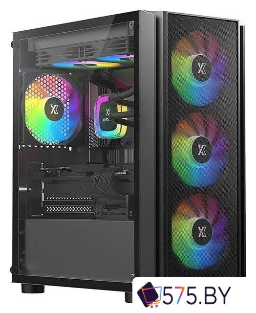 Корпус XASTRA A402M 4ARGB (черный) в магазине 575.by