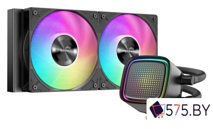 Система жидкостного охлаждения для процессора Sama L50 240 (черный) в магазине 575.by