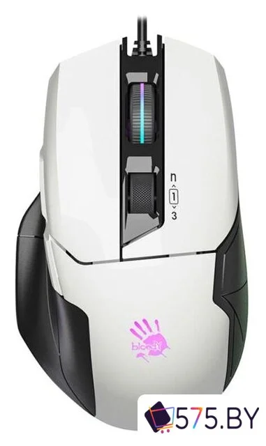Игровая мышь A4Tech Bloody W70 Max (белый) в магазине 575.by